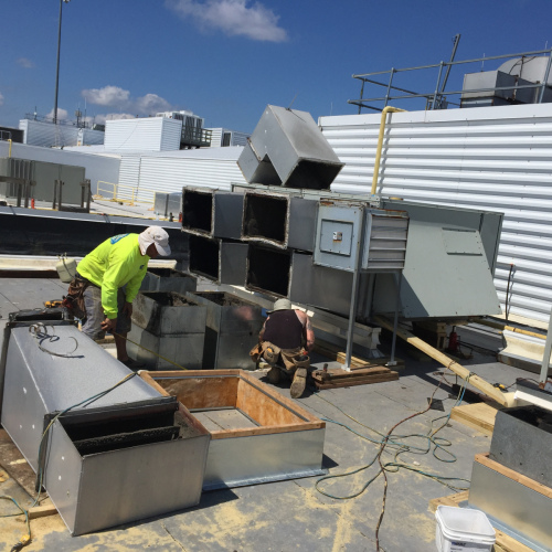 setting-of-roof-curbs