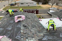 Installing new shingle & TPO roof