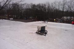 Close Up Shot of Roof Replacement in Whiting, NJ