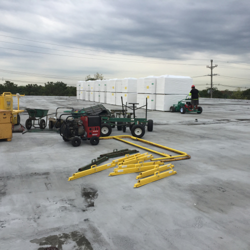 Loading-of-Roof