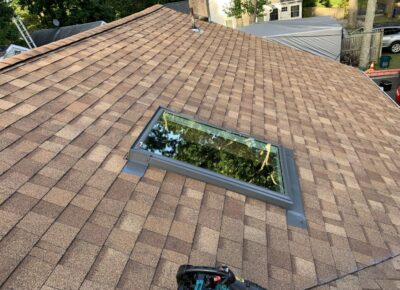 New Roof and Skylights in Brick, New Jersey